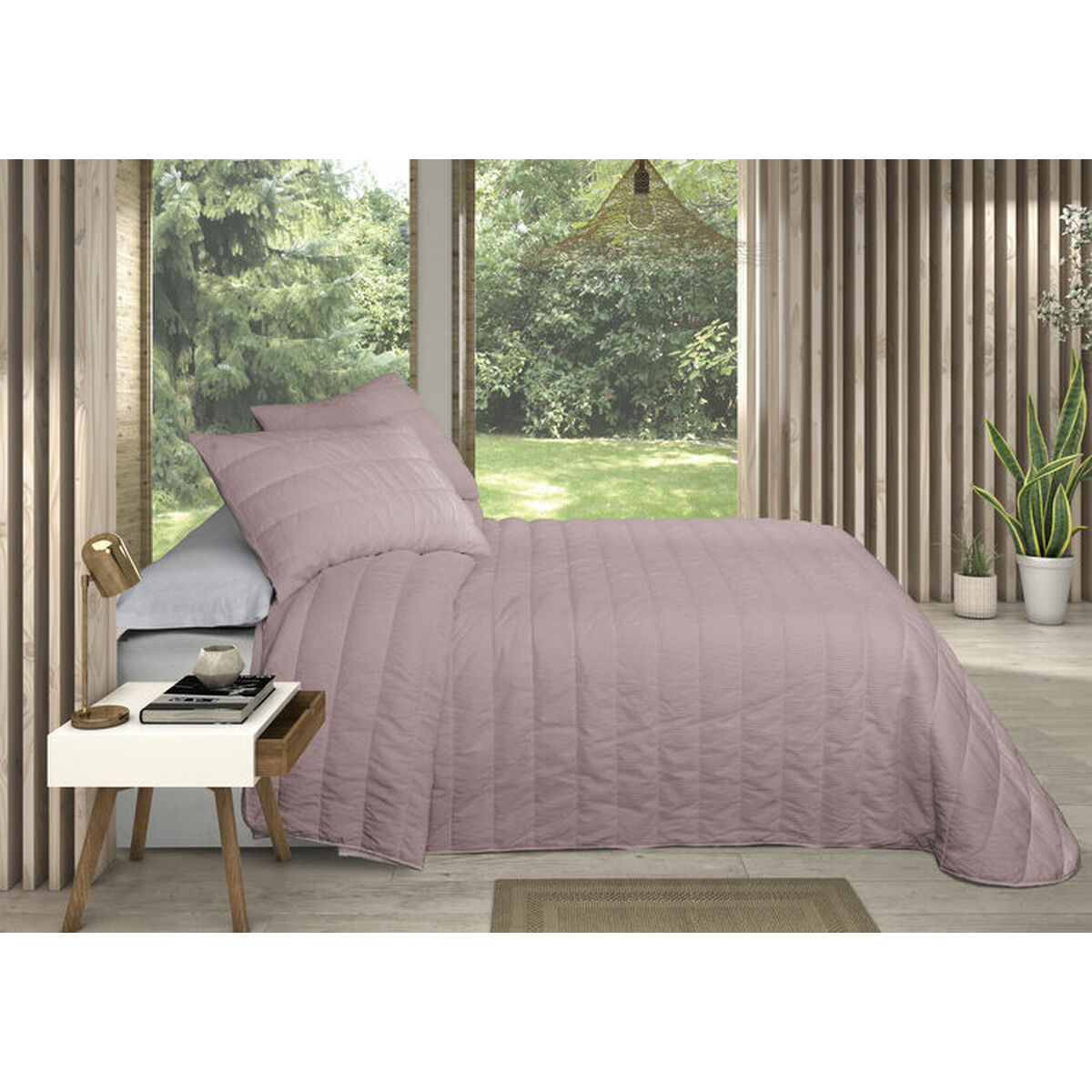 Sängöverdrag Pierre Cardin OLIMPIA Rosa Säng 105 (2 Delar) - 3