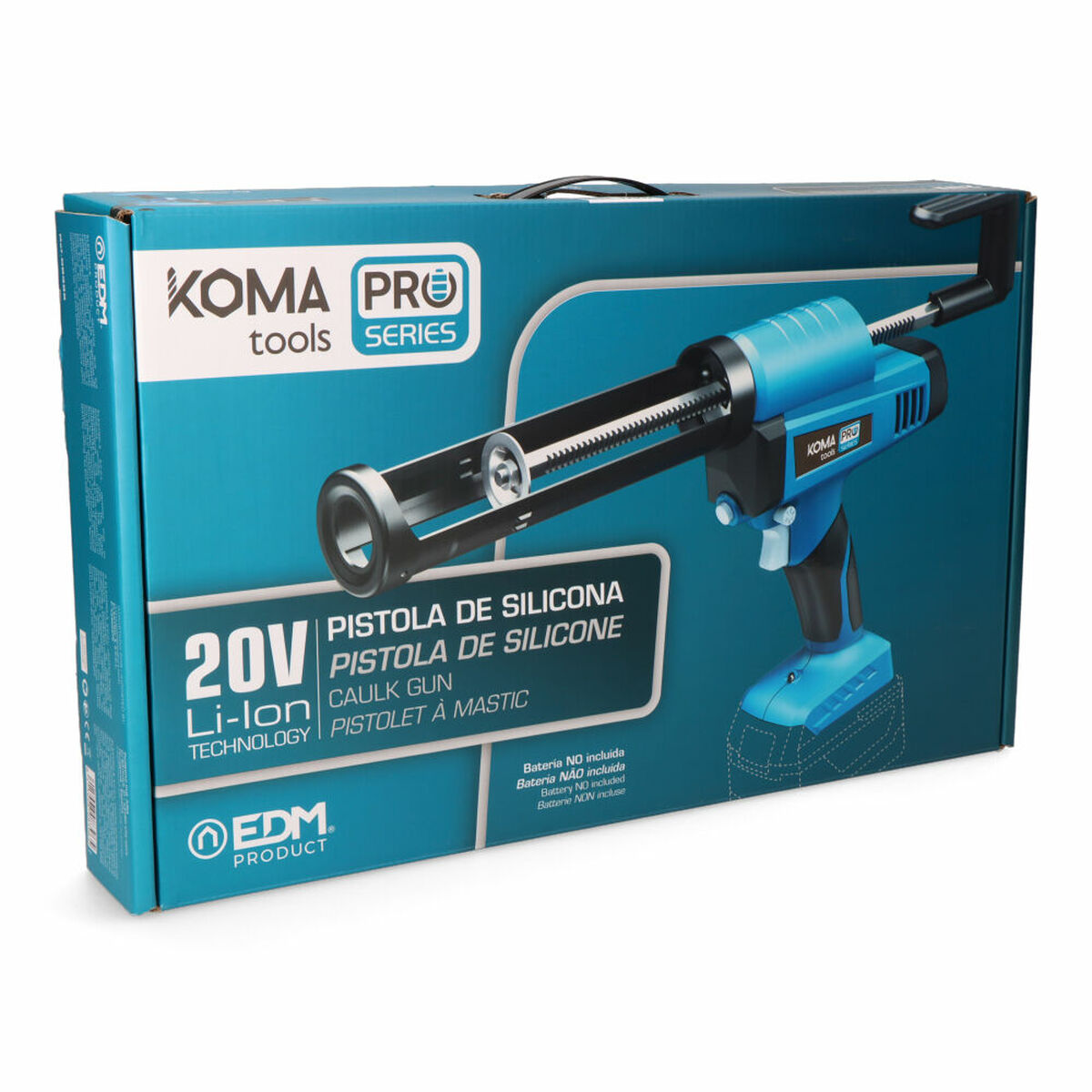 Elektrisk silikonspruta Koma Tools Pro Series - 2