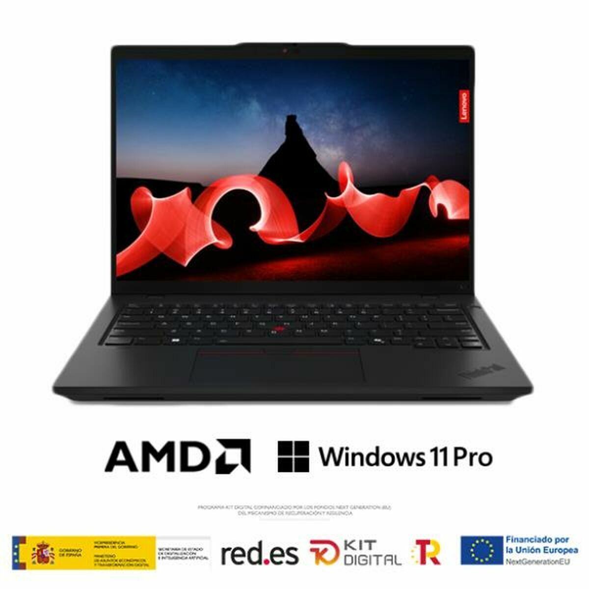 Bärbar dator Lenovo 21L5002GSP 14" amd ryzen 5 7535U 16 GB RAM 512 GB SSD Qwerty Spanska