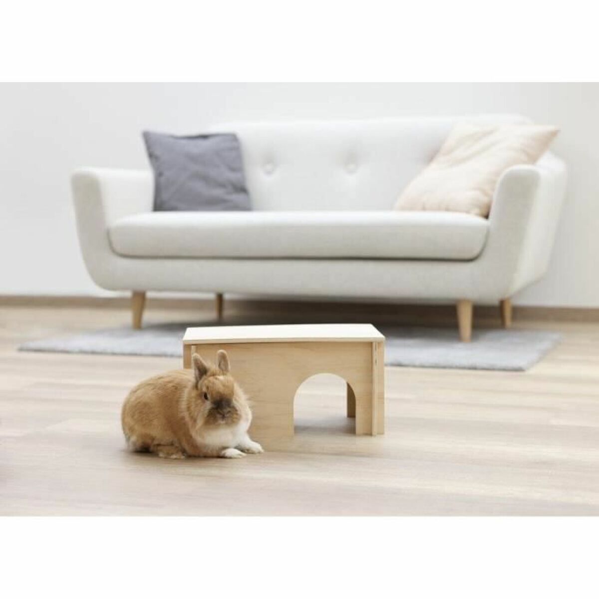 Hus för gnagare Kerbl Beige Trä - 3