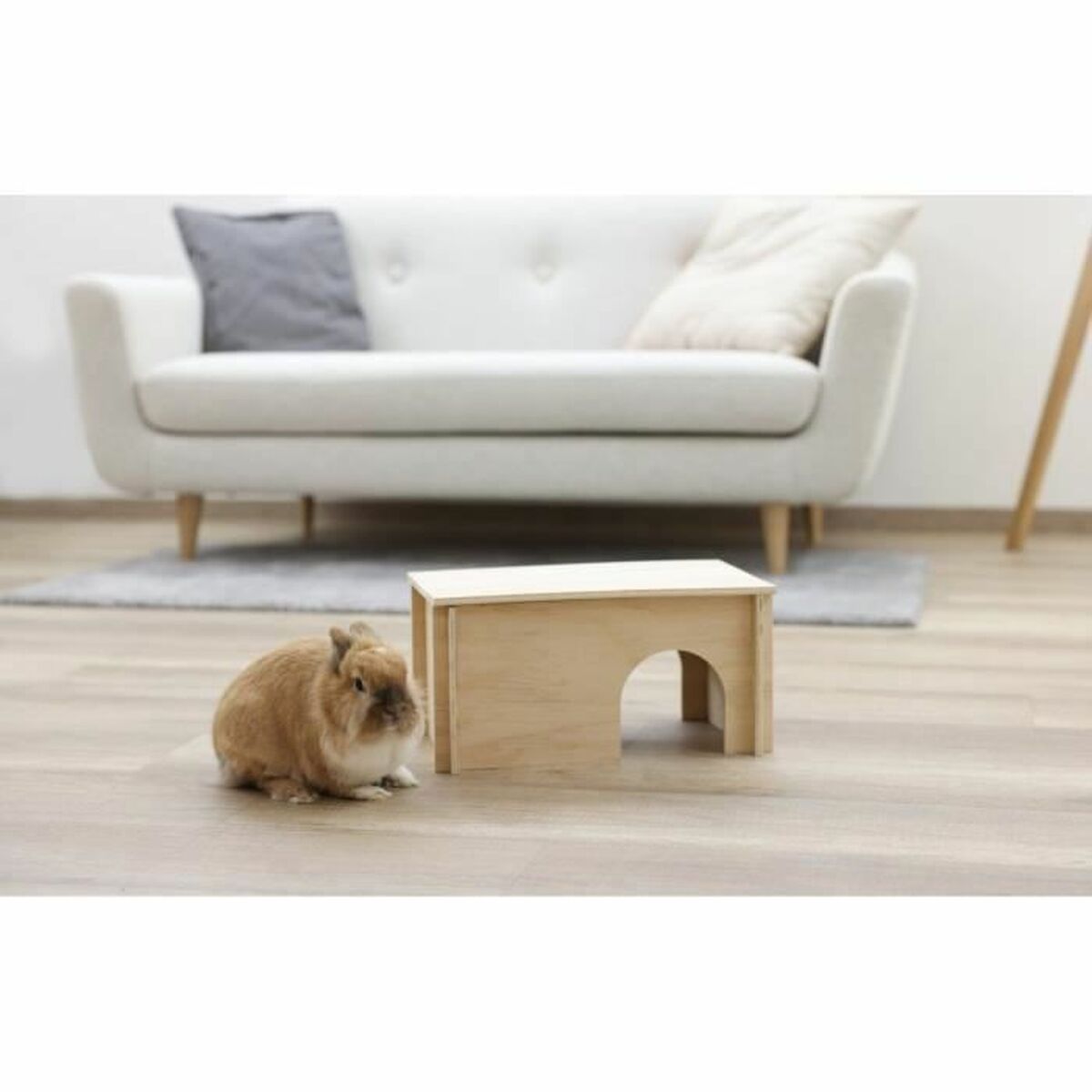 Hus för gnagare Kerbl Beige Trä - 2