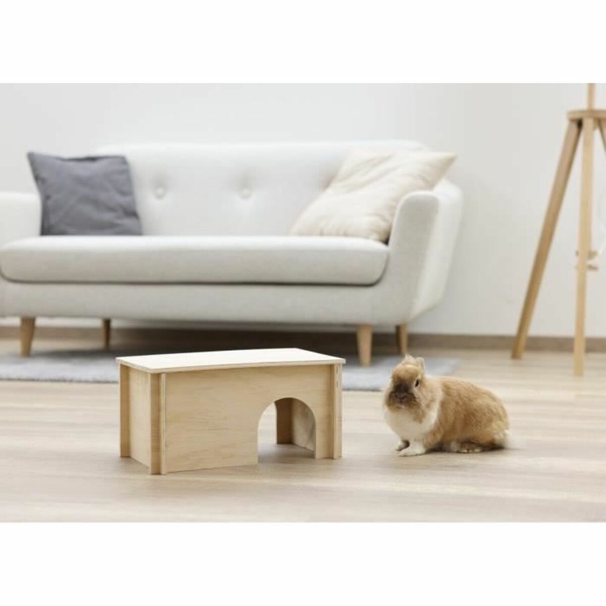 Hus för gnagare Kerbl Beige Trä - 5