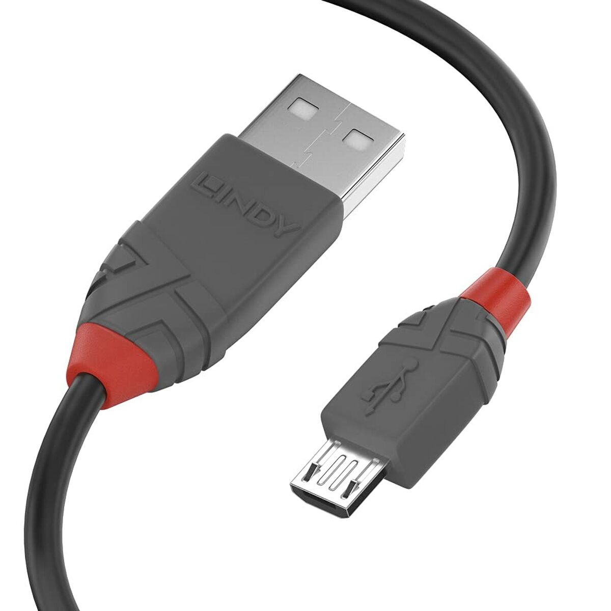USB-kabel LINDY 36735 Svart 5 m (1 antal)