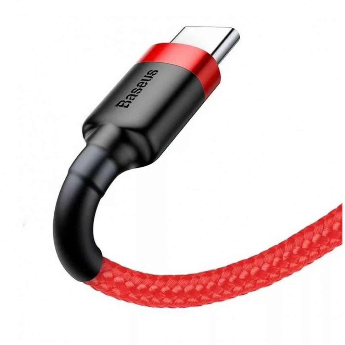 USB A till USB-C Kabel Baseus CATKLF-U09 Svart Röd 3 m - 3