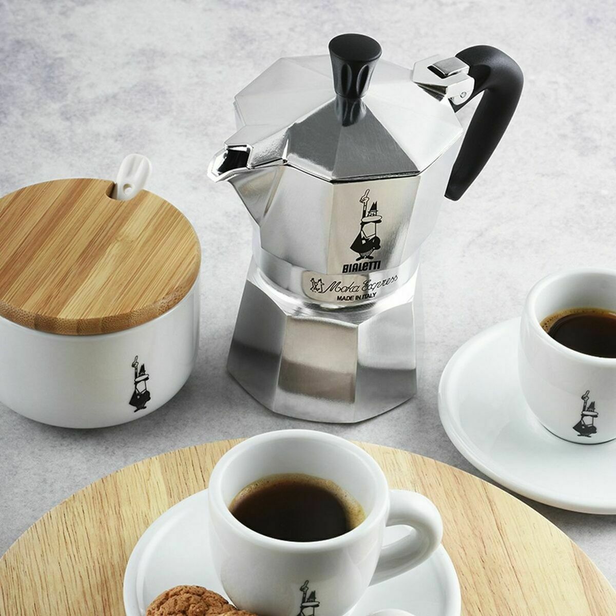 Italiensk Kaffepanna Bialetti 0001163 Silvrig Aluminium 6 Koppar - 2