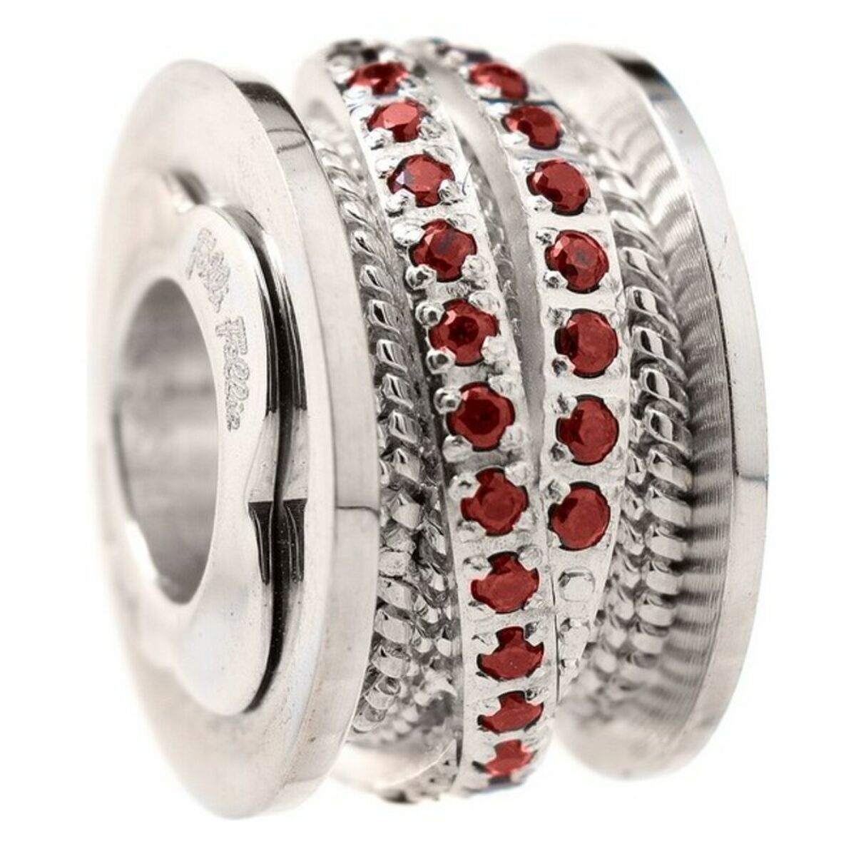 Dampärlor Folli Follie 3P16F004R Grå (1,5 cm) - 3