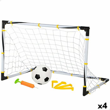Fotbollsmål Colorbaby 90 x 59 x 59 cm Hopfällbar (4 antal)