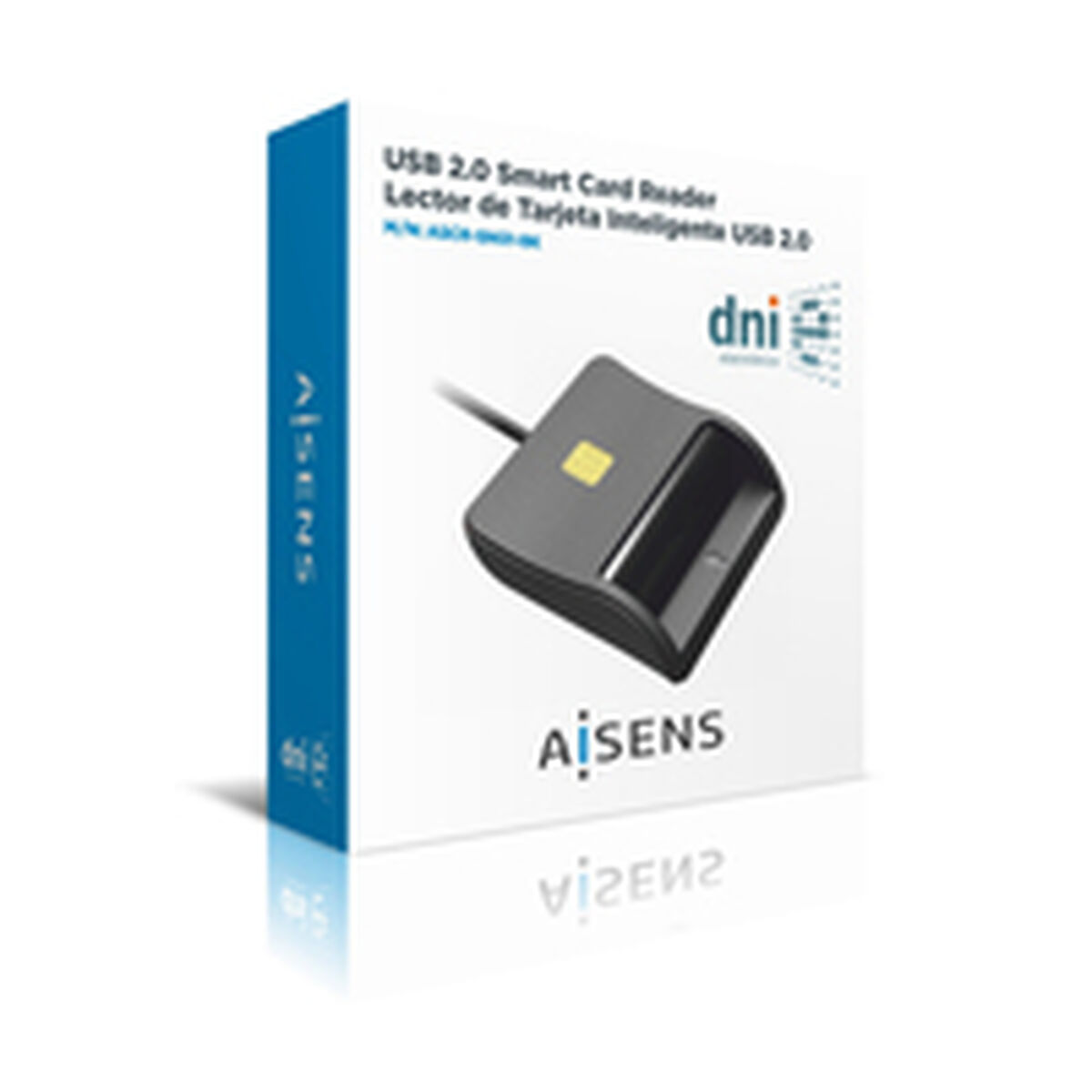 Kortläsare DNI/SIP Aisens ASCR-SN01-BK Svart - 3