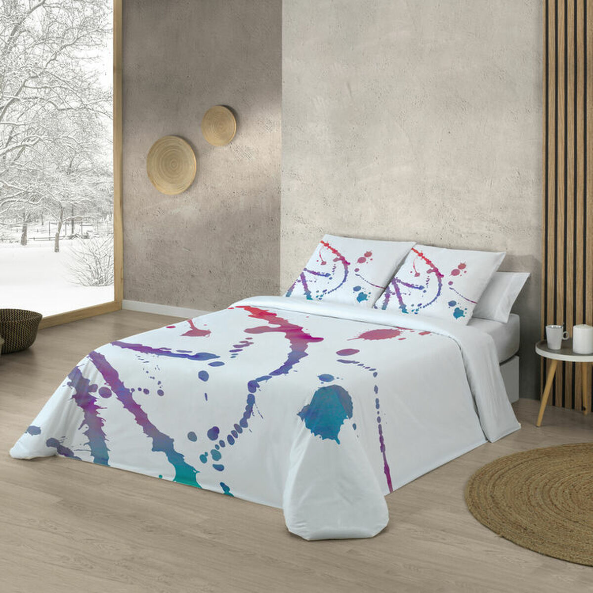 Täckslagsset Pierre Cardin WARHOL Multicolour Säng 150 2 Delar 3 Delar