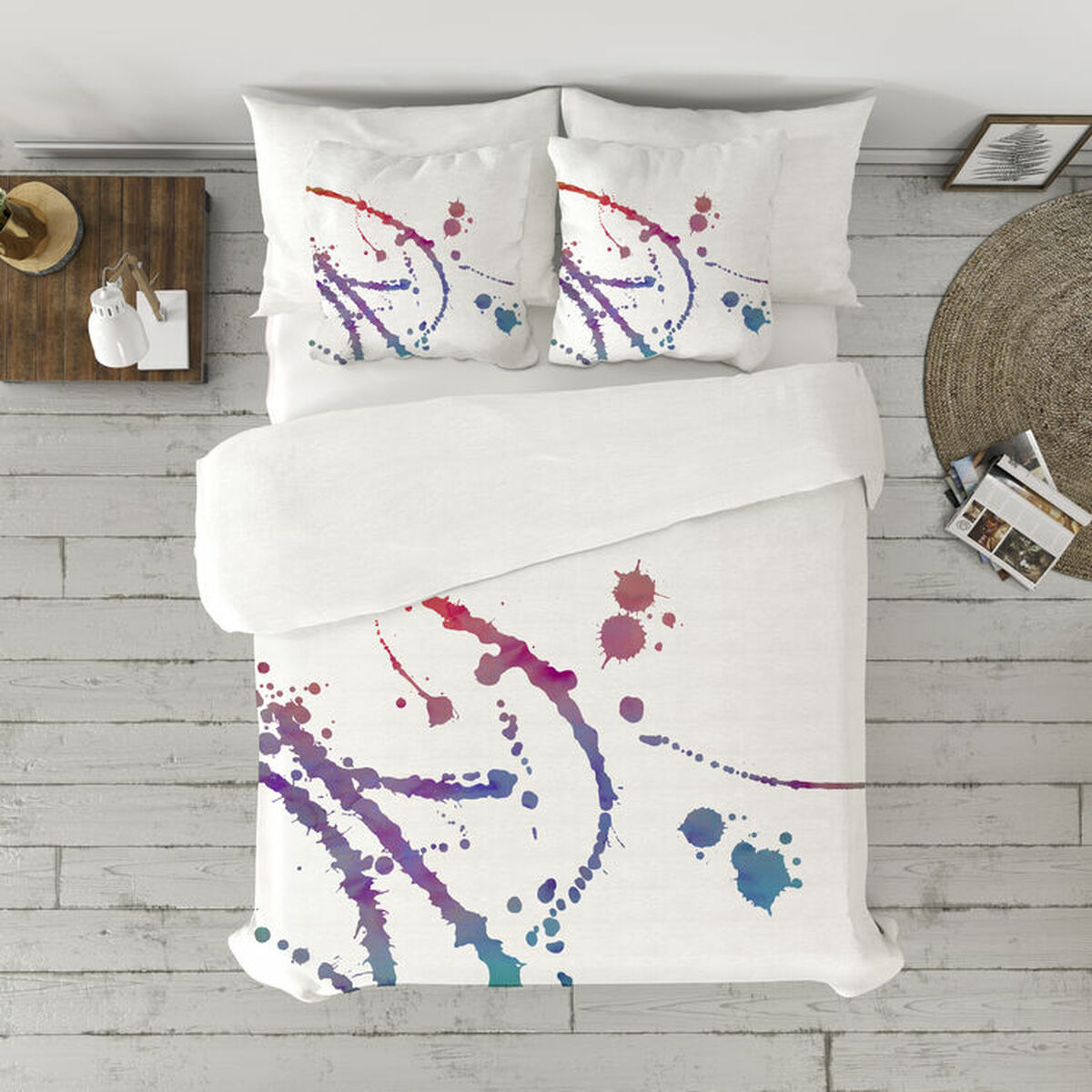 Täckslagsset Pierre Cardin WARHOL Multicolour Säng 150 2 Delar 3 Delar - 3