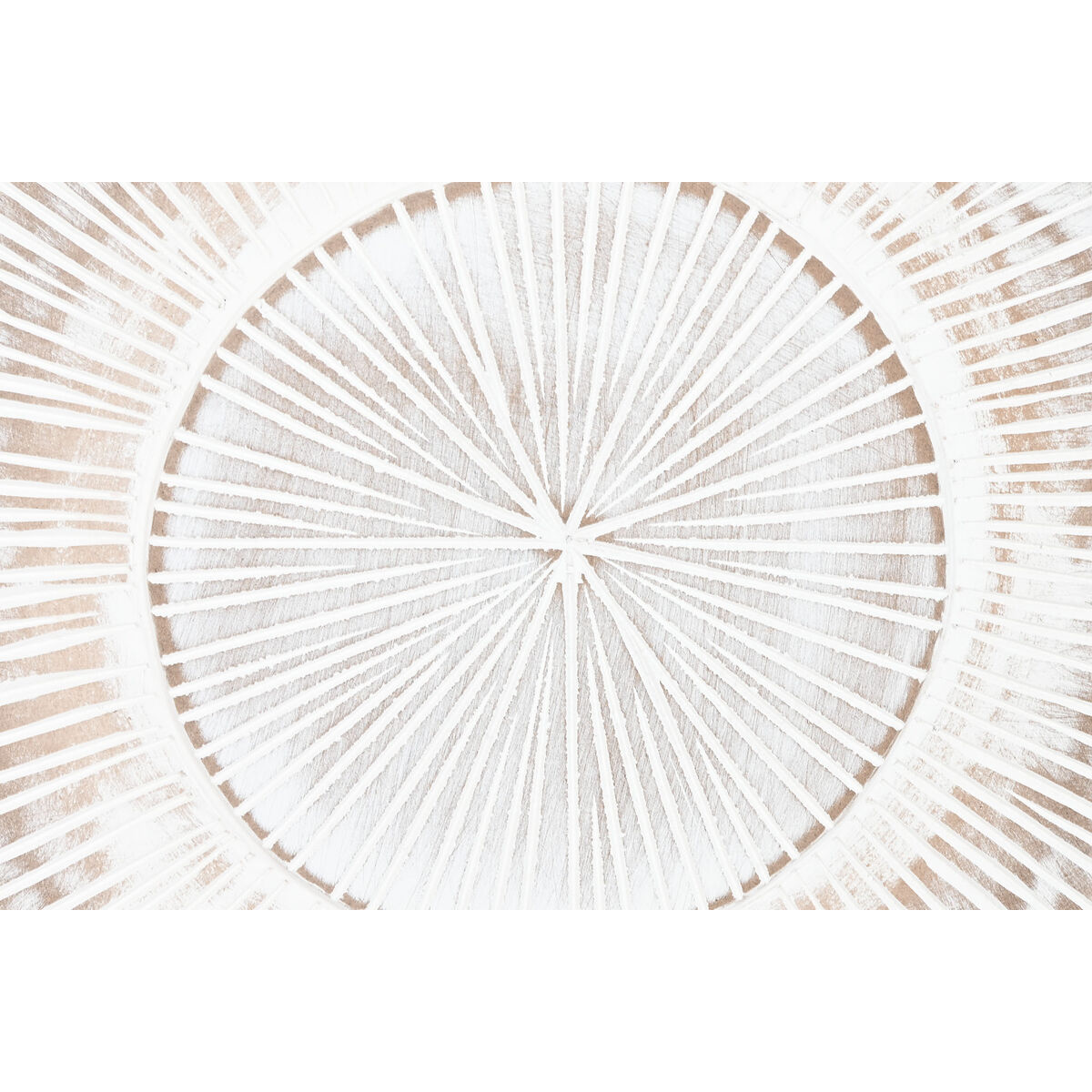 Sänggavel Home ESPRIT Vit 160 x 3 x 80 cm - 3