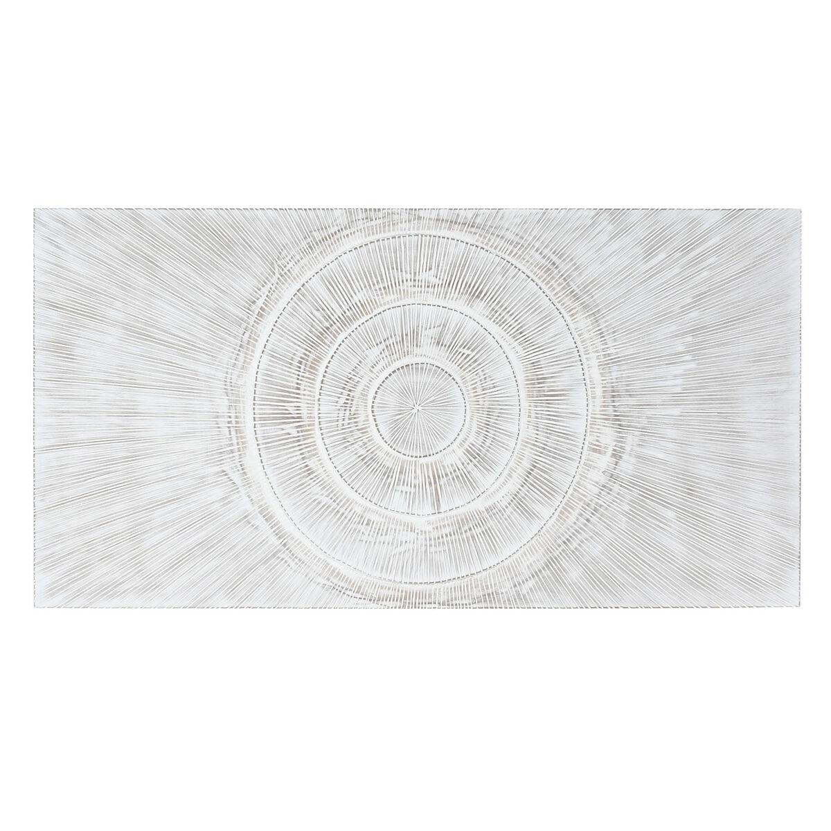Sänggavel Home ESPRIT Vit 160 x 3 x 80 cm