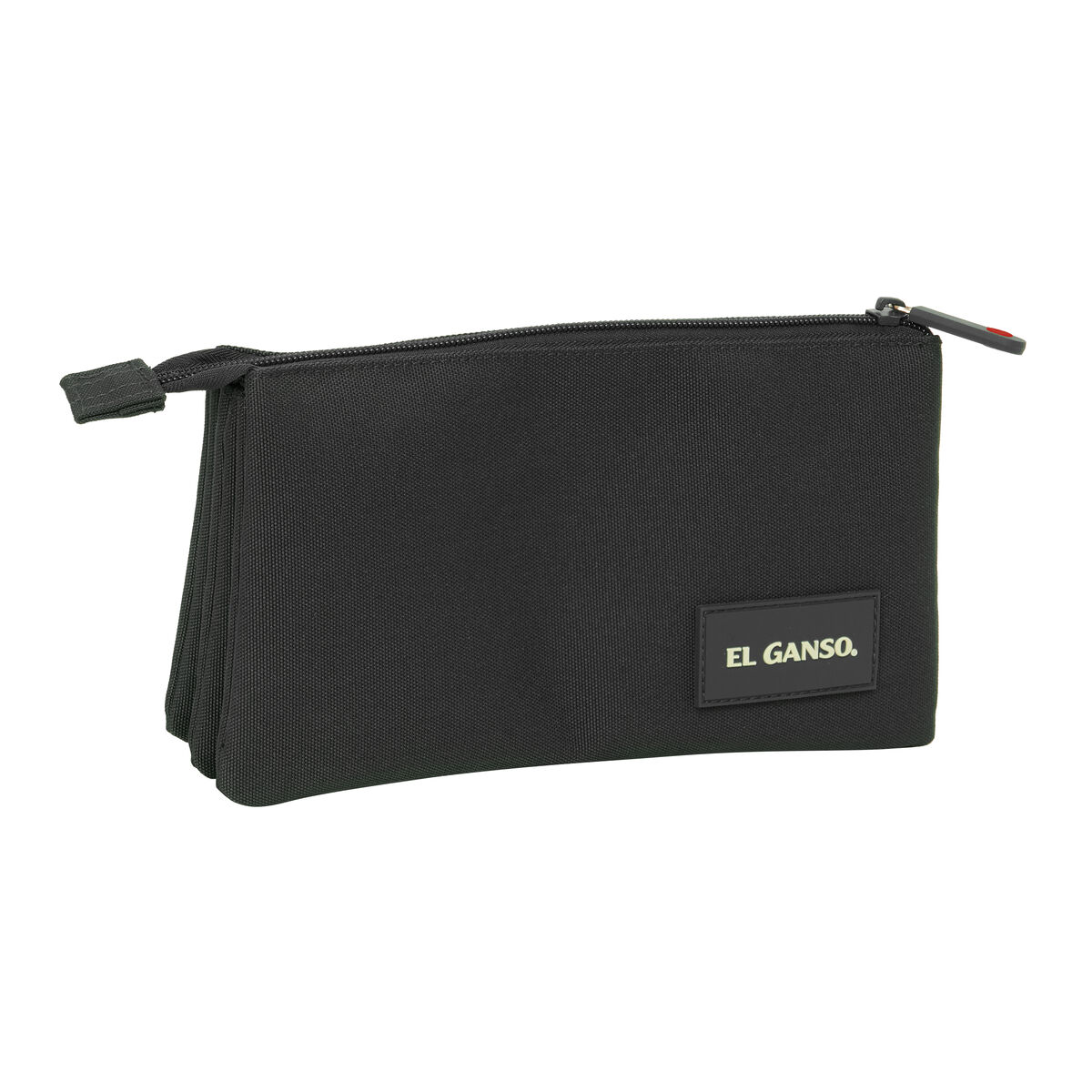 Tredubbel Carry-all El Ganso Black Svart 22 x 12 x 3 cm - 2