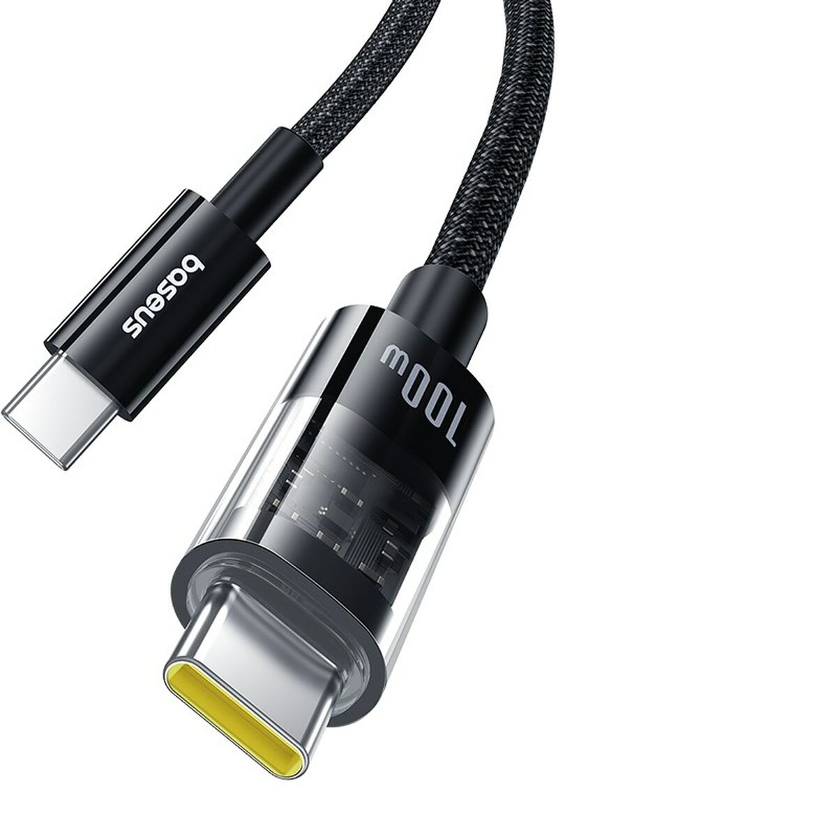 USB-C till USB-C Kabel Baseus P10373000111-01 Svart 2 m - 2