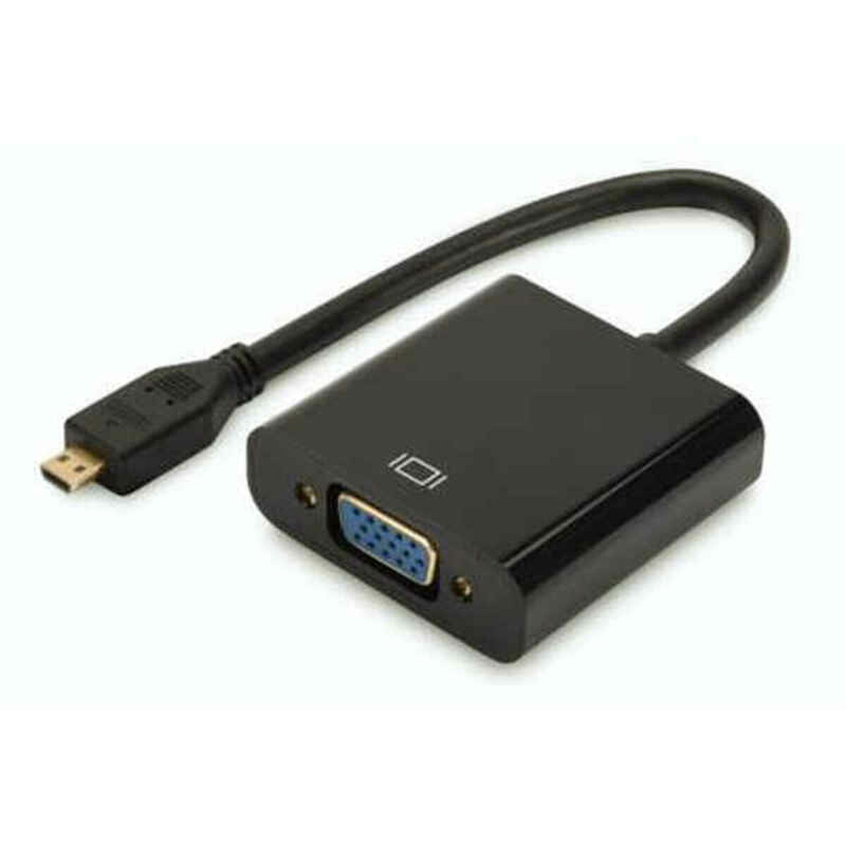 Mini HDMI till VGA Adapter Digitus DA-70460 Svart - 2