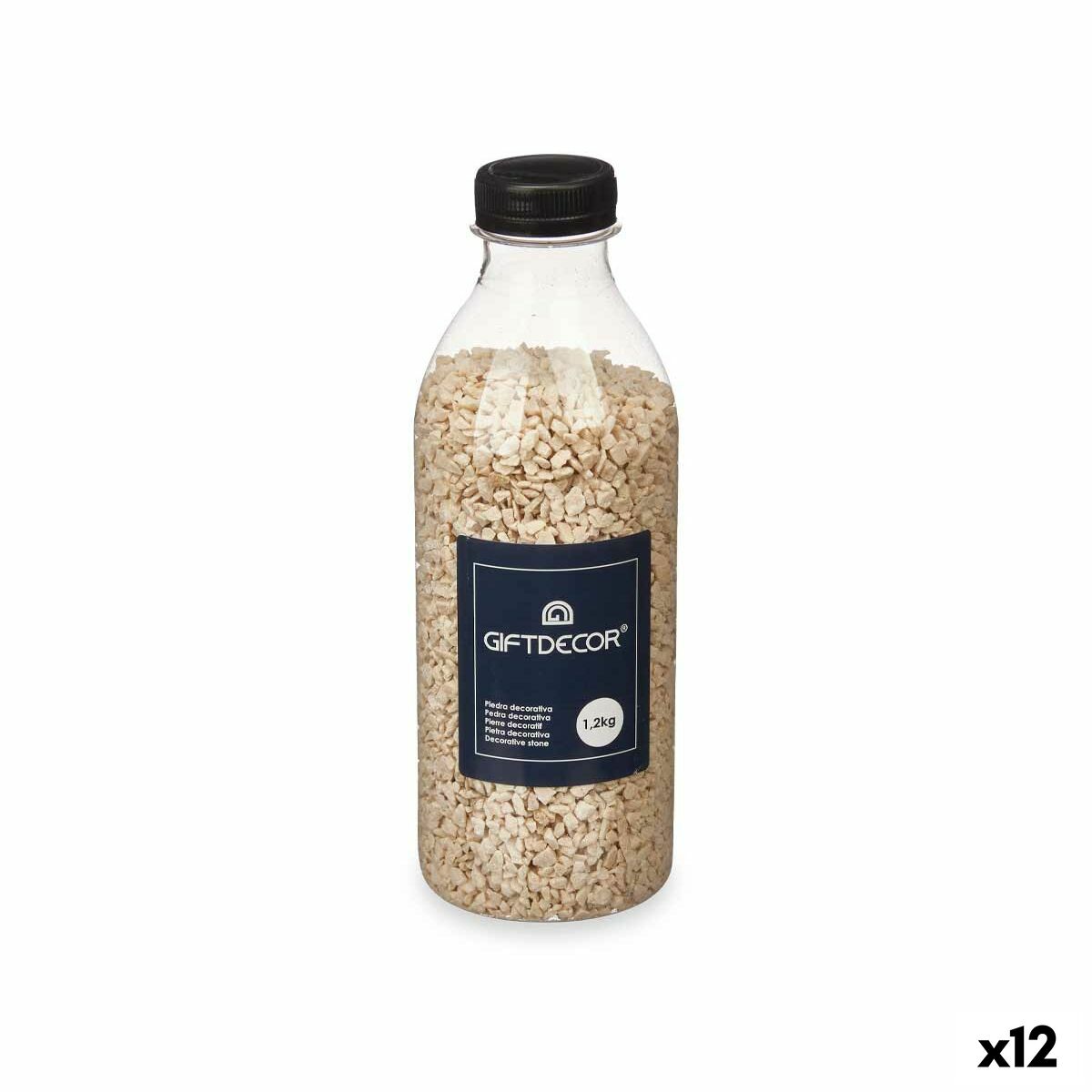Dekorativa stenar Marmor Beige 1,2 kg (12 antal)