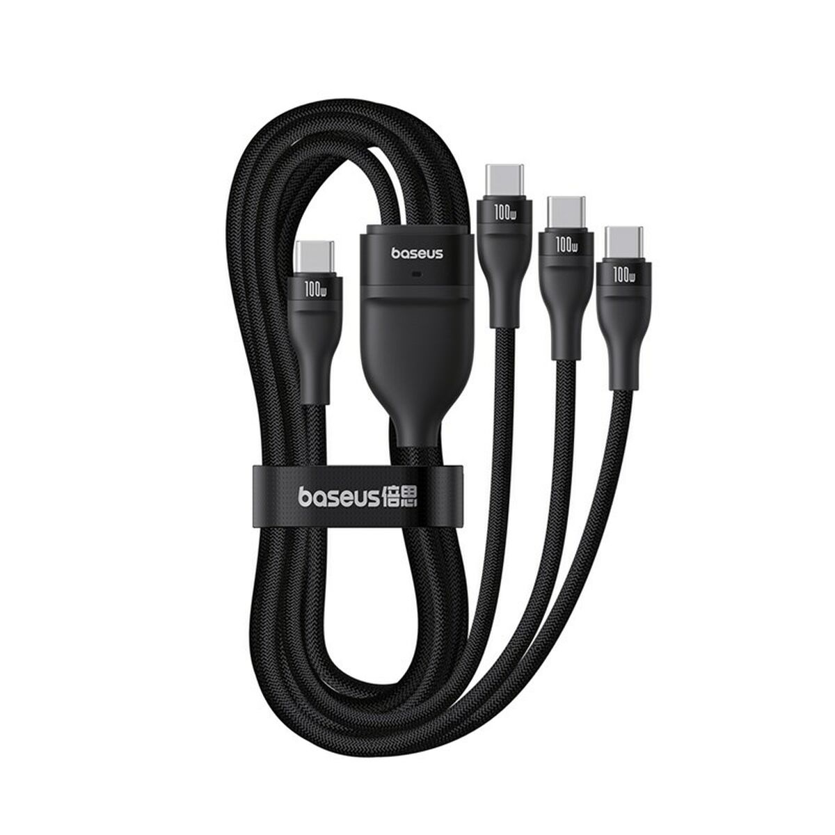 USB-C till USB-C Kabel Baseus P10377503111-00 Svart 1,5 m - 3