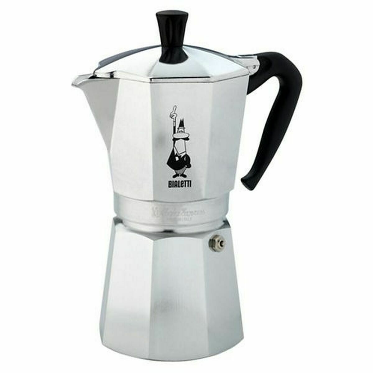 Italiensk Kaffepanna Bialetti 0001166/MR Silvrig Aluminium 12 Csészék