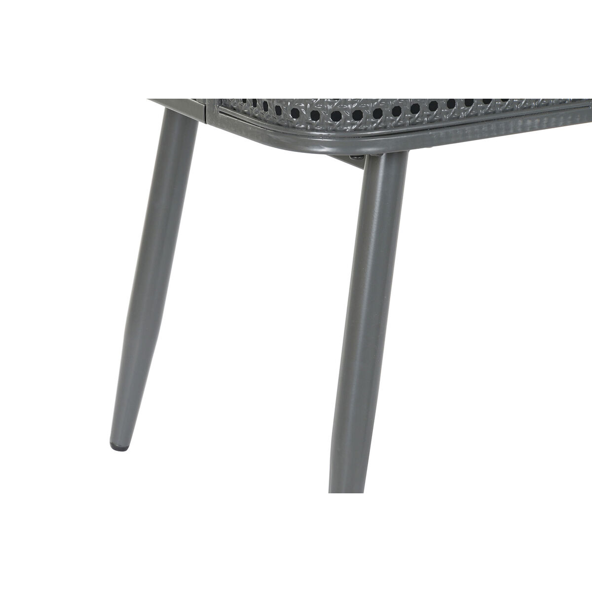 Bokhylla DKD Home Decor Naturell Grå Metall Trä 2 Hyllor (79 x 39 x 133 cm) - 13