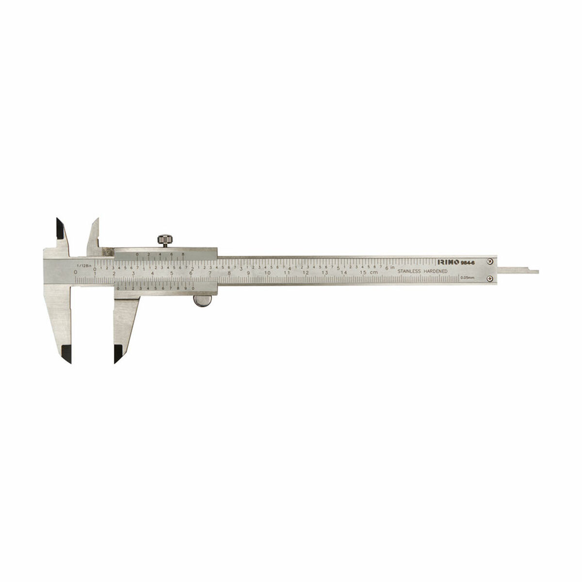 Kaliber Irimo Vernier 984-6-1 Stål 0,3 mm-2,5 cm