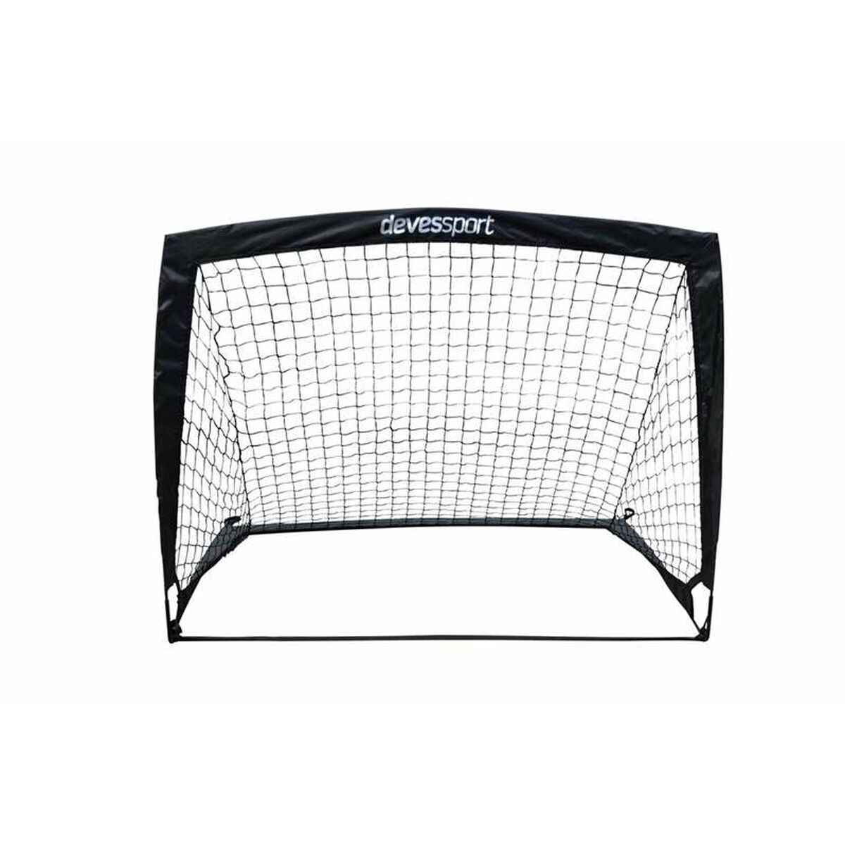 Fotbollsmål Devessport 120 x 90 x 90 cm Svart - 3