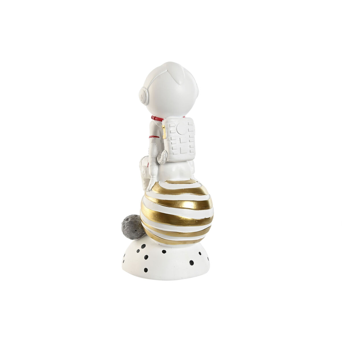 Prydnadsfigur Home ESPRIT Blå Vit Röd Silvrig Kvinna Astronaut 11 x 7 x 24 cm (2 antal) - 3
