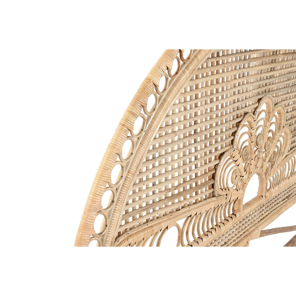 Sänggavel Home ESPRIT Naturell 175 x 3 x 130 cm - 2