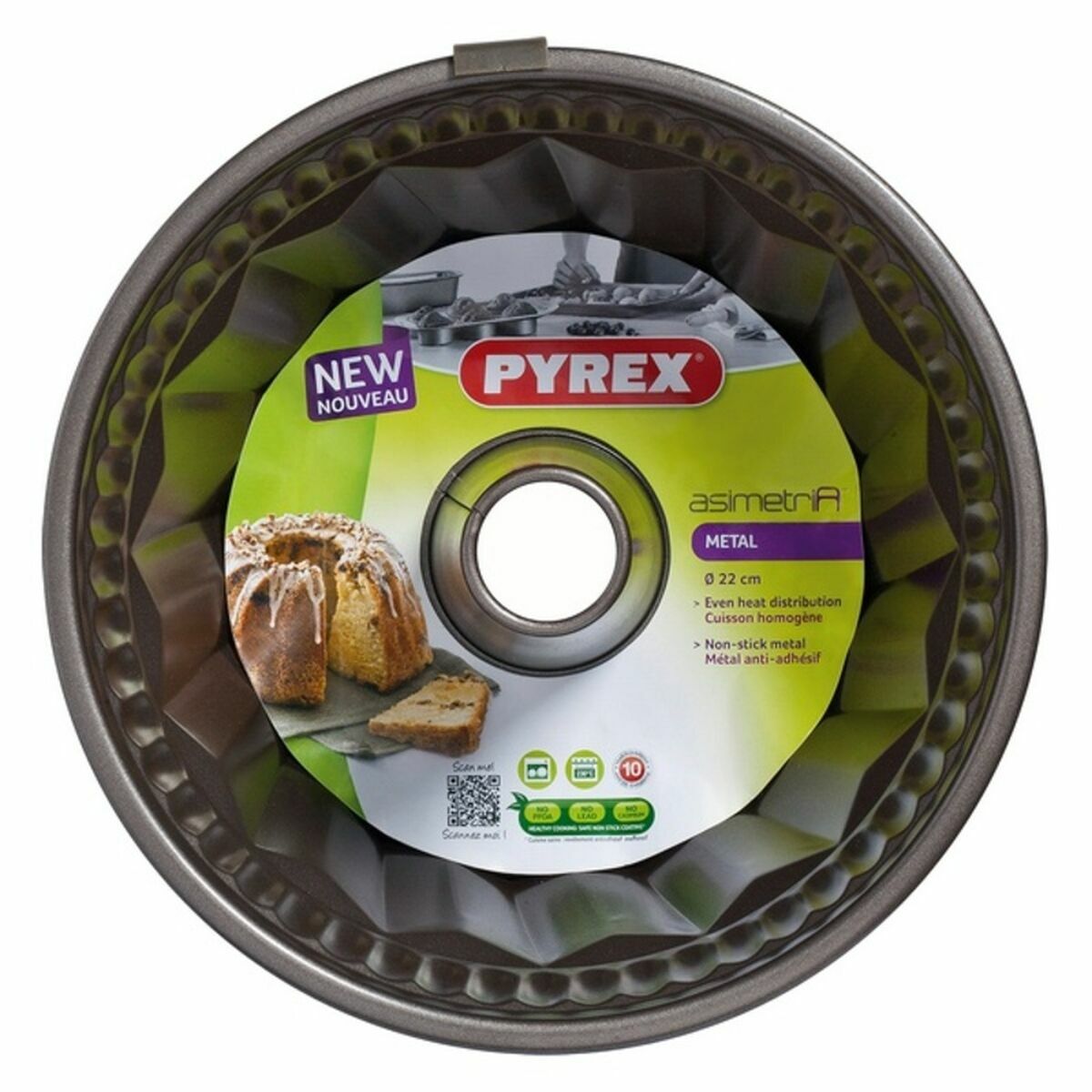 Bakform Pyrex Brun Metall Aluminium - 2