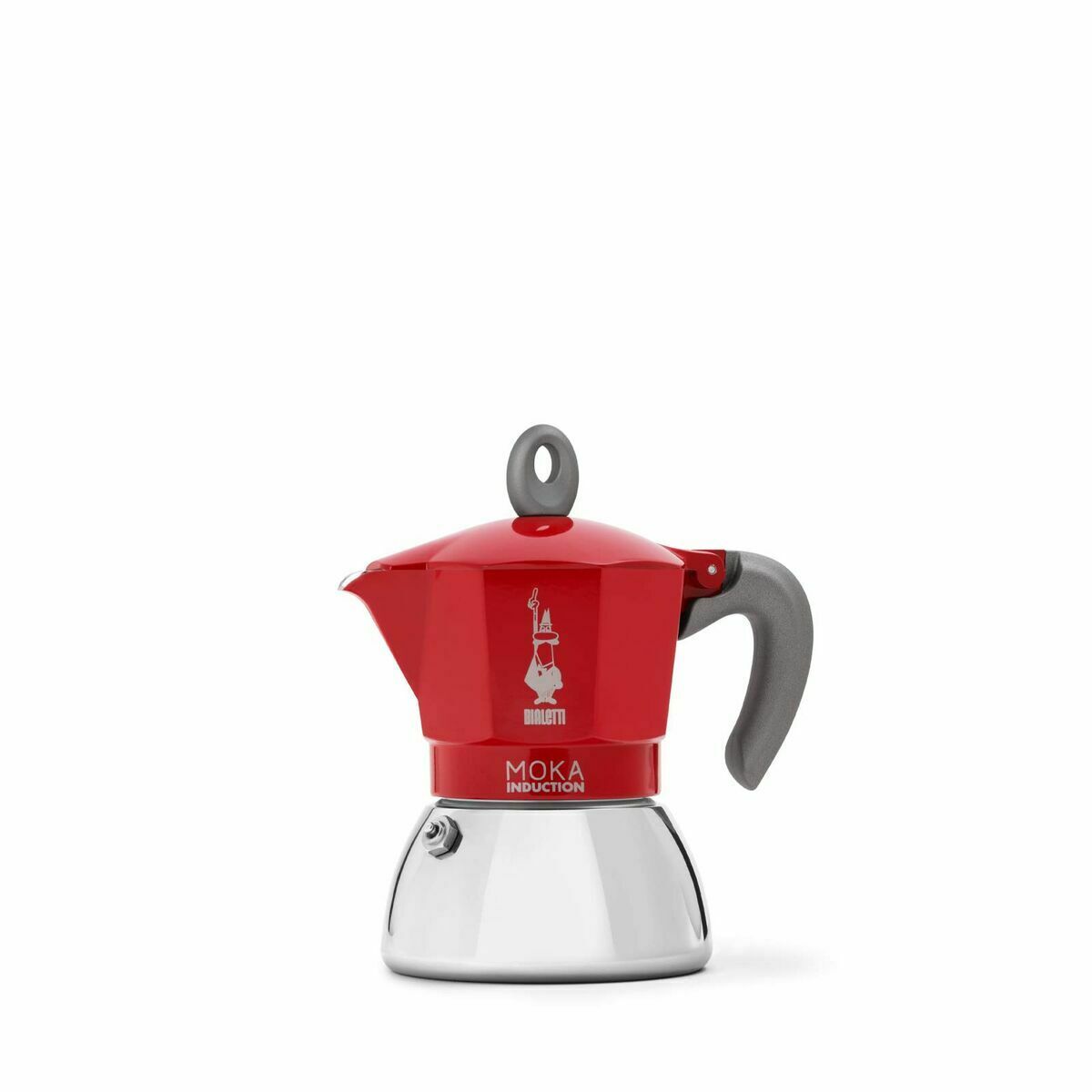 Italiensk Kaffepanna Bialetti 0006944/NP Röd Metall Aluminium 150 ml - 3