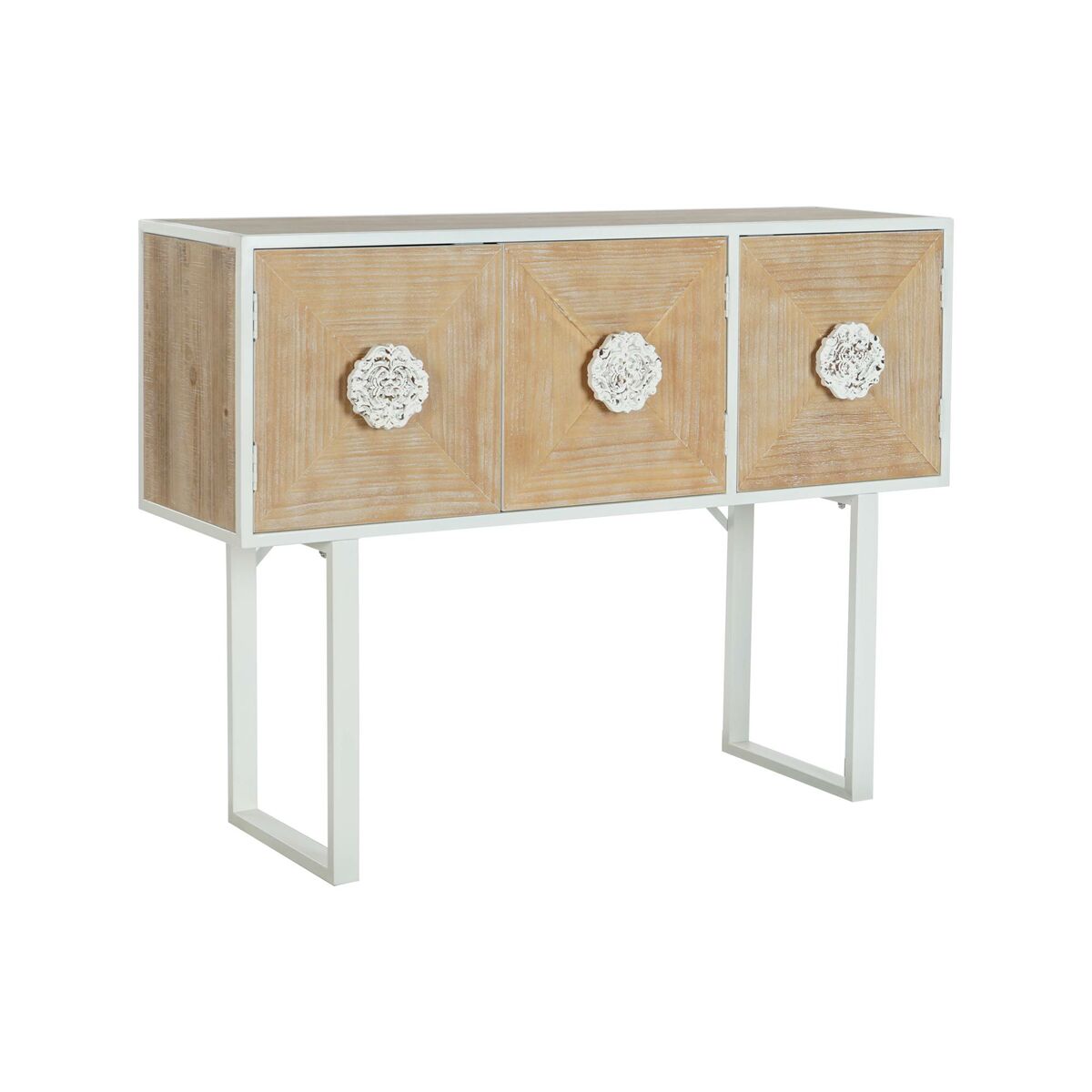 Mottagare DKD Home Decor Vit 120 x 35 x 90 cm