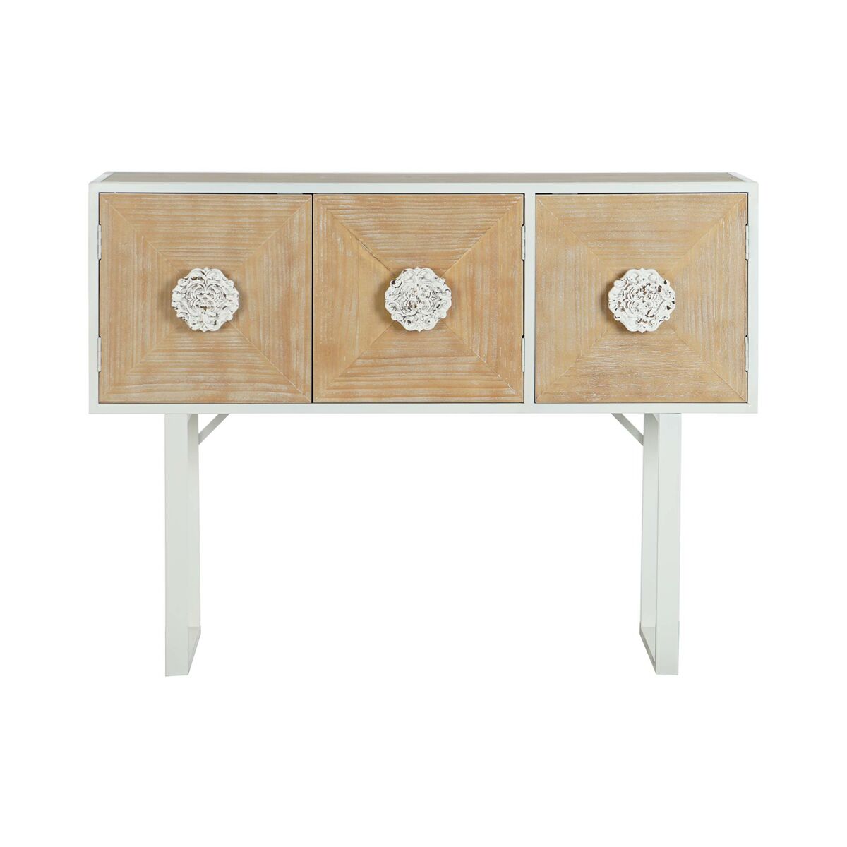 Mottagare DKD Home Decor Vit 120 x 35 x 90 cm - 2