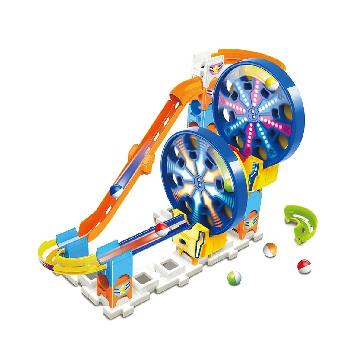Kulspel Vtech Marble Rush - Expansion Kit Electronic - Fun Fair Set Bana 26 Delar Bana med Ramper + 4 år - 5