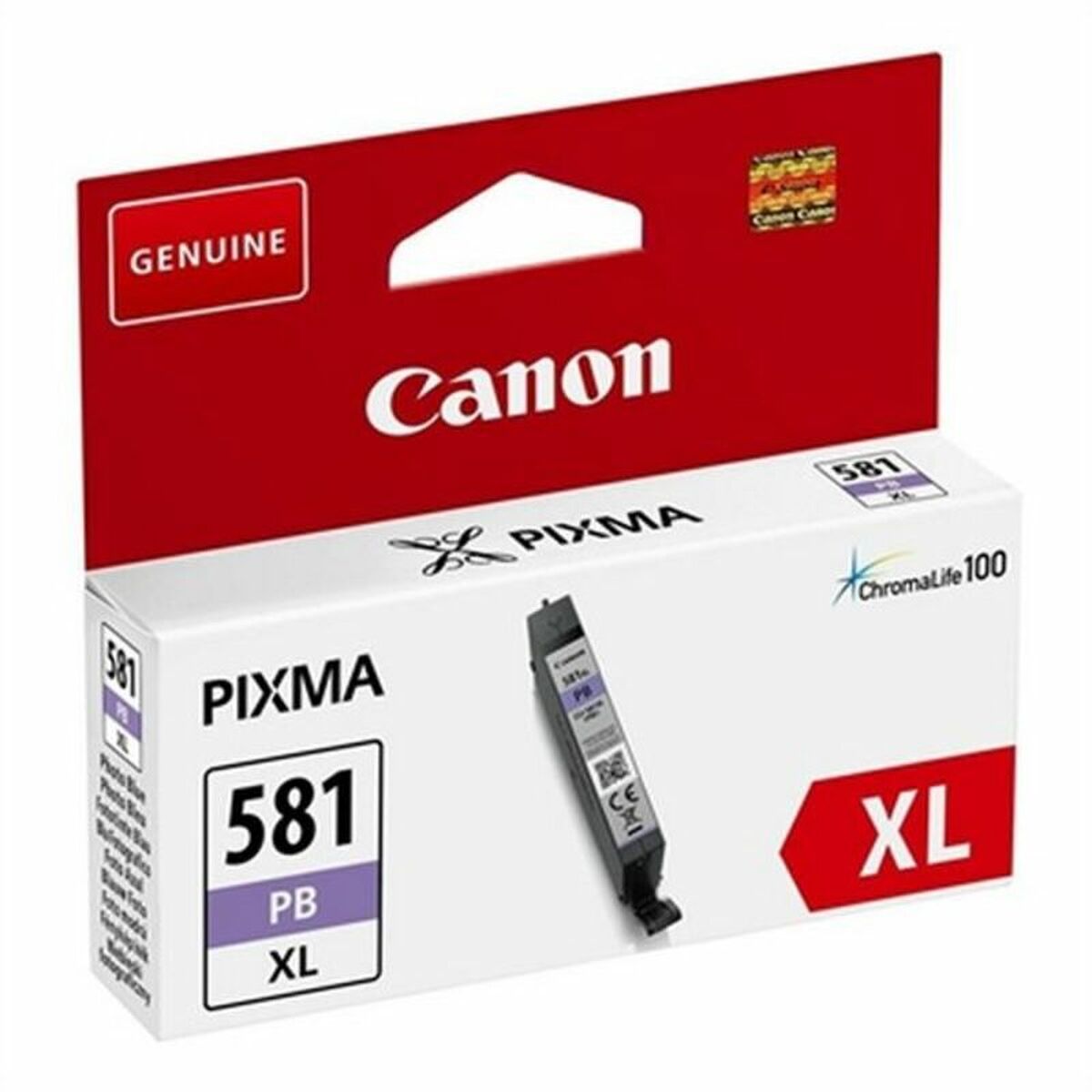 Original Bläckpatron Canon CLI-581PB XL XL Svart - 4