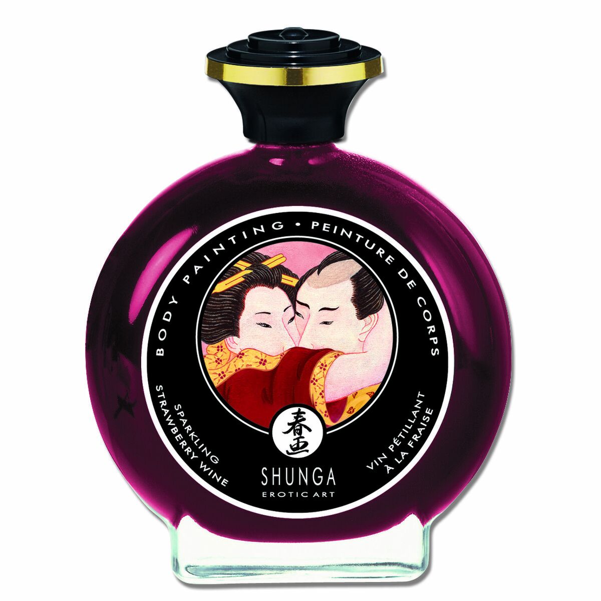 Kroppsfärg Shunga STRAWBERRY/CHAMPAGNE - 2