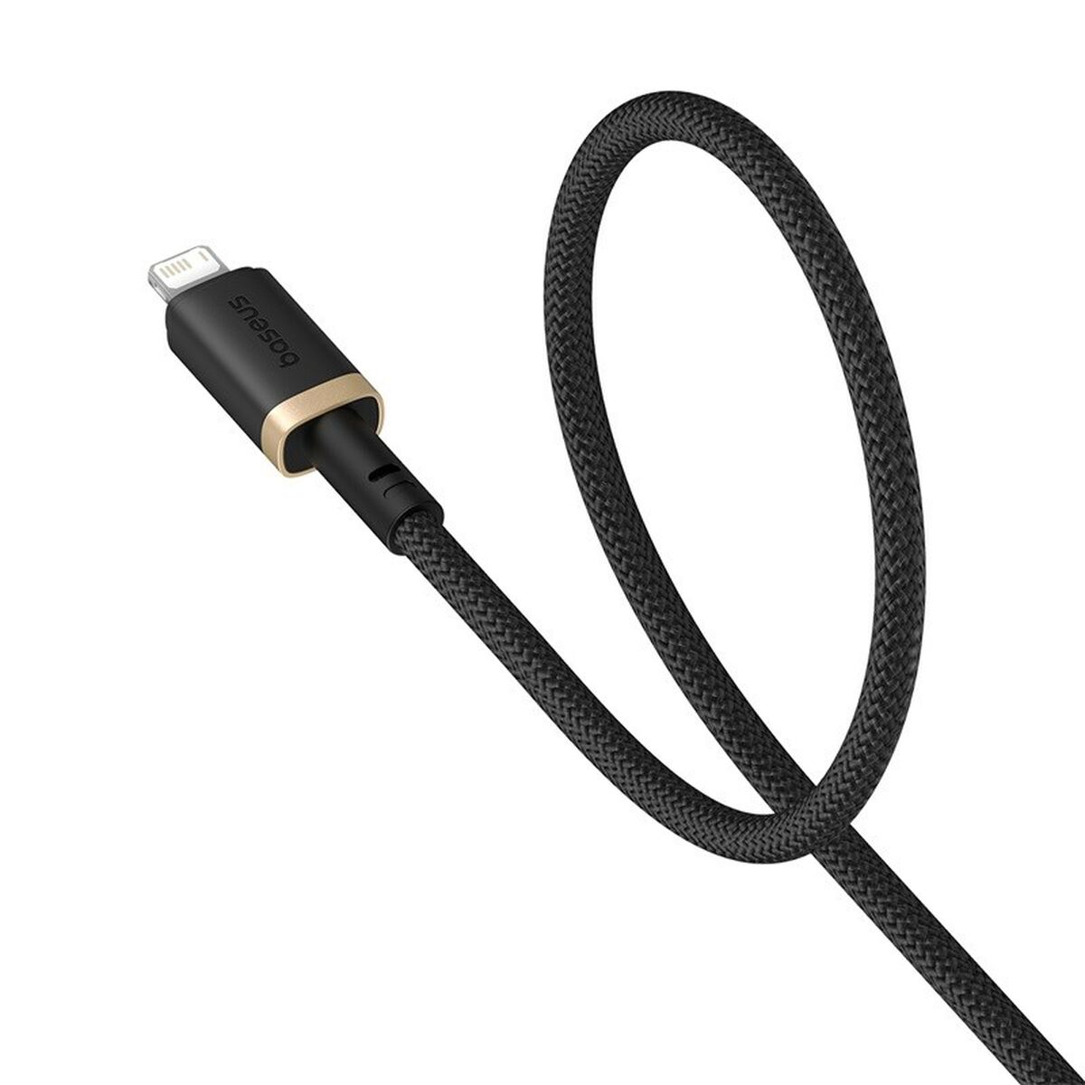 Kabel USB till Lightning Baseus P10377801U01-00 Svart Guld 1 m - 3