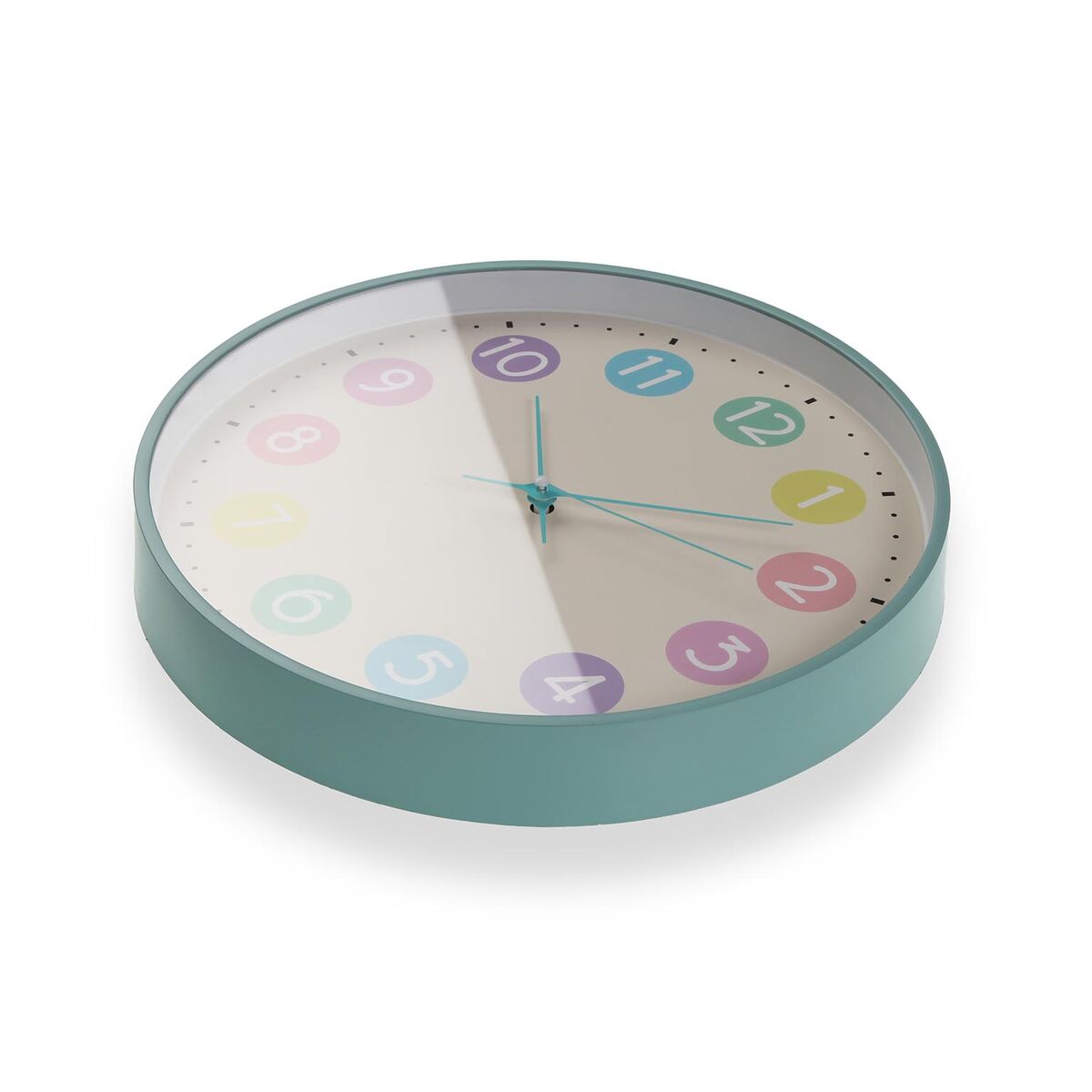 Väggklocka Versa Multicolour Plast 30 x 30 x 4,5 cm - 2