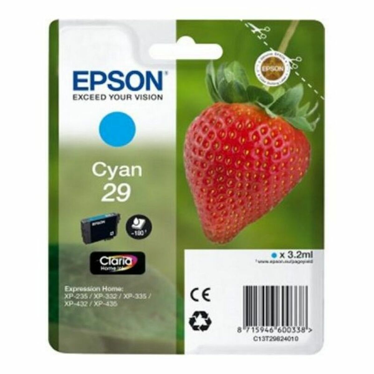 Original Bläckpatron Epson 235M242 Turkos - 2