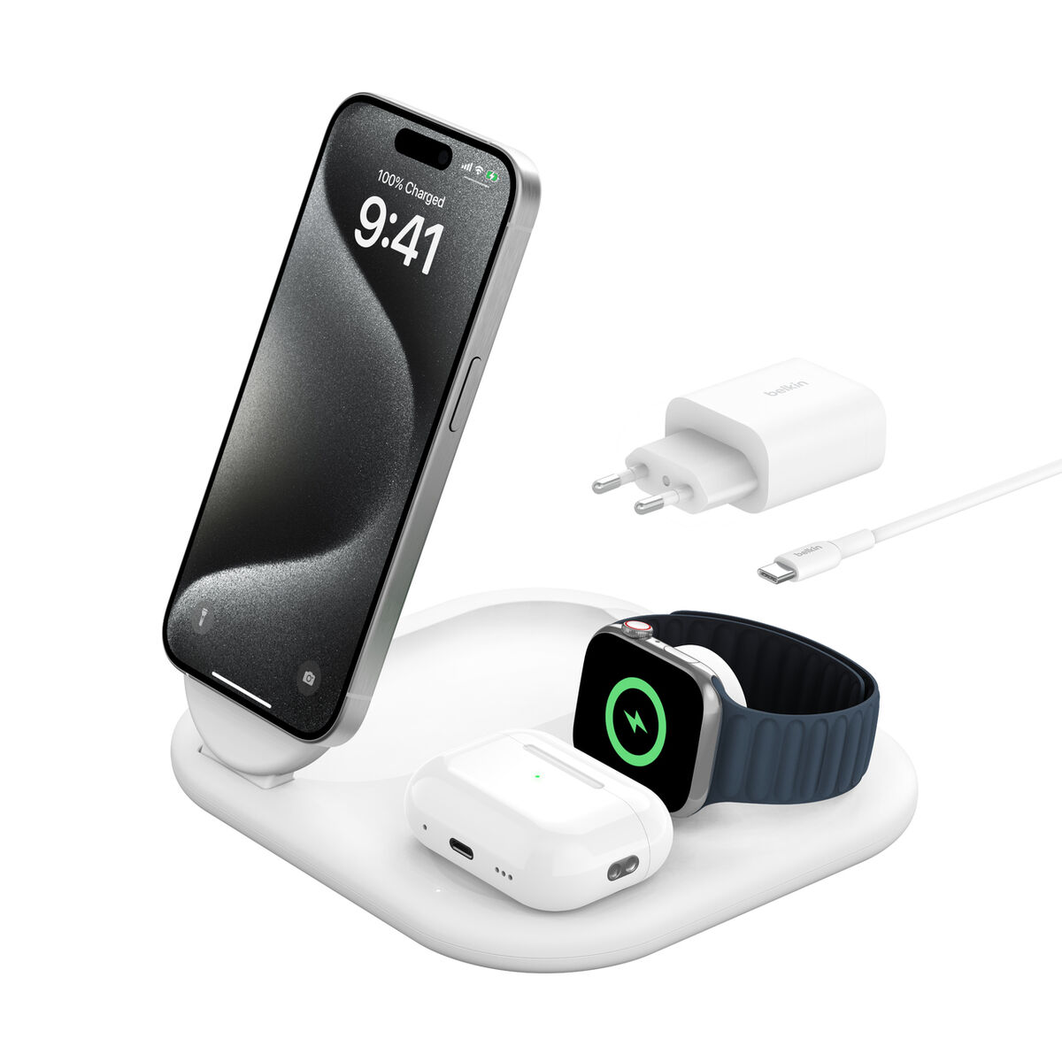 Trådlös laddare Belkin WIZ029VFWH