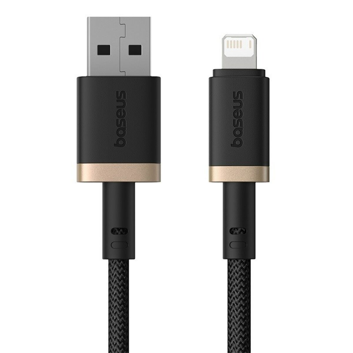 Kabel USB till Lightning Baseus P10377801U01-02 Svart Guld 2 m - 2