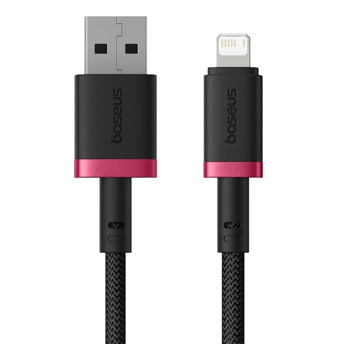 Kabel USB till Lightning Baseus P10377801U01-03 Svart Röd 2 m - 2