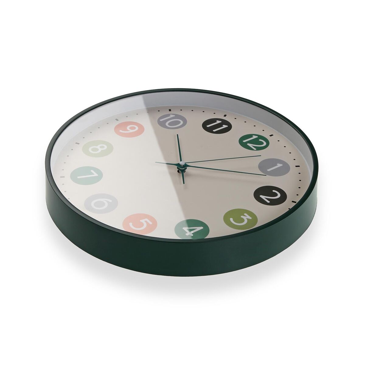 Väggklocka Versa Multicolour Plast 30 x 30 x 4,5 cm - 2