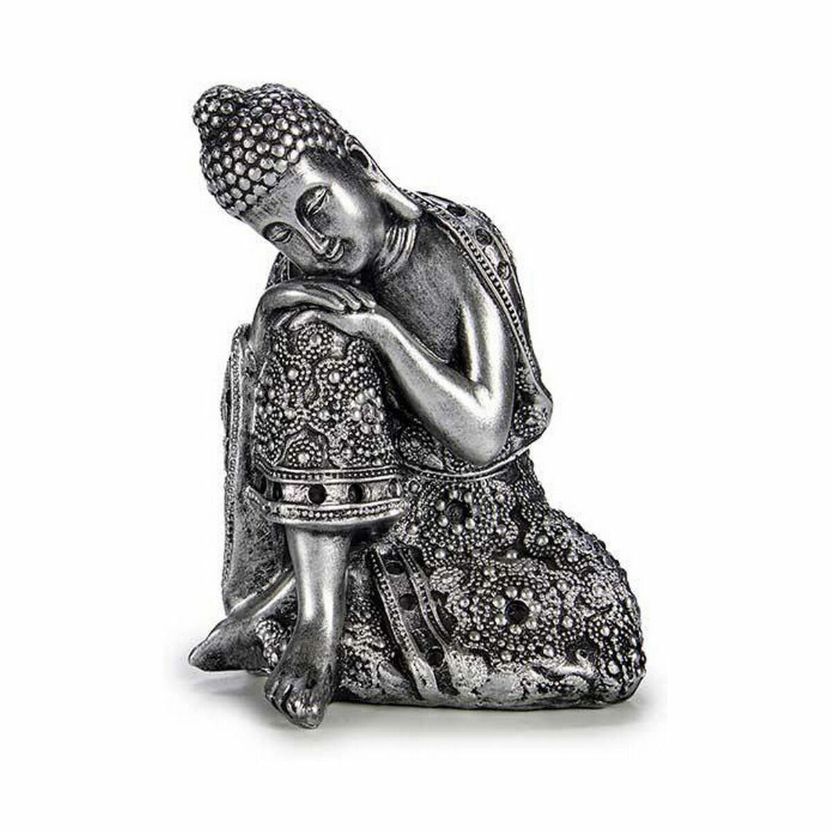 Prydnadsfigur Buddha Sittande 10,5 x 15 x 12 cm (8 antal) - 5