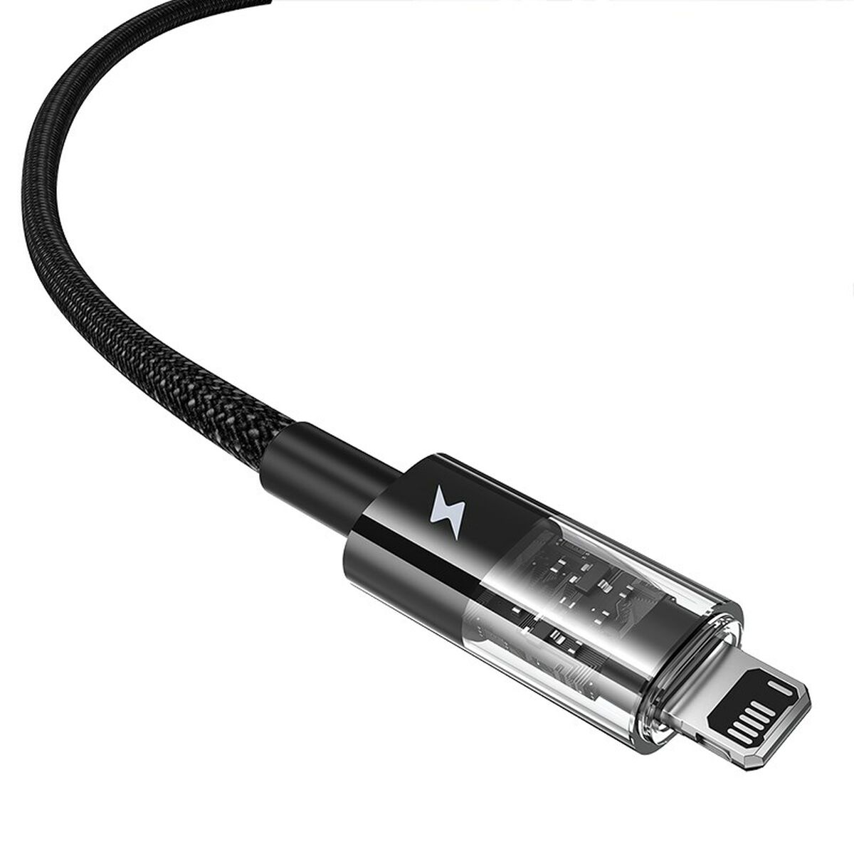 Kabel USB till Lightning Baseus P10373003111-01 Svart 2 m - 3