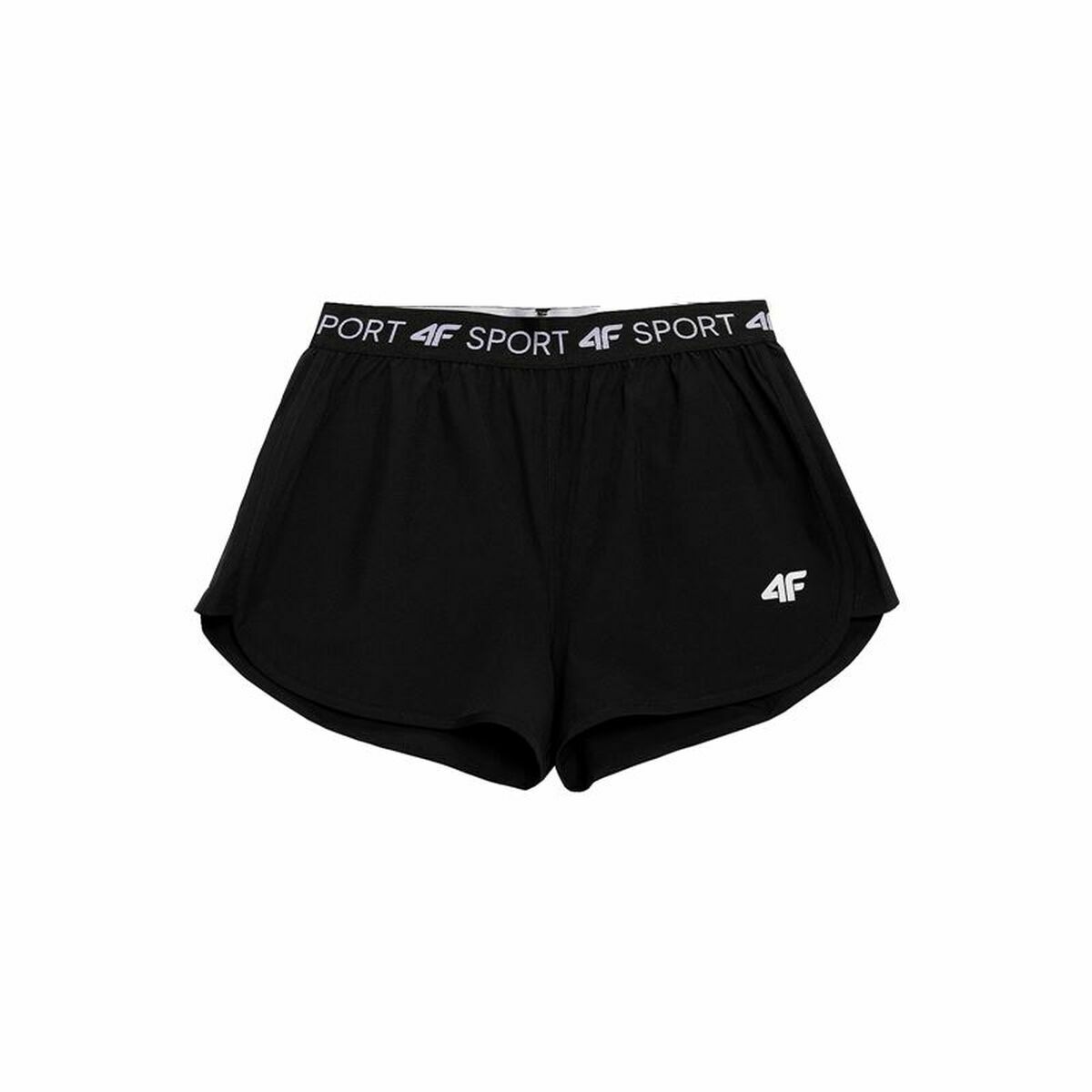 Sportshorts för kvinnor 4F Quick-Drying Svart - 5