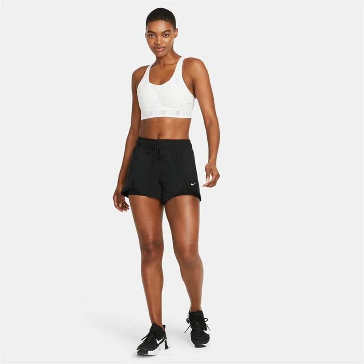Sportshorts för kvinnor DF FLX ESS 2-IN-1 Nike Svart - 7