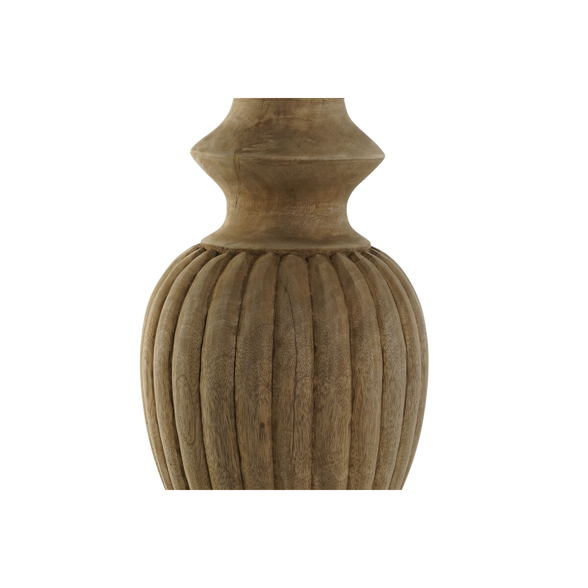 Bordslampa Home ESPRIT Naturell Jute Trä 50 W 220 V 44 X 44 X 91 cm - 2