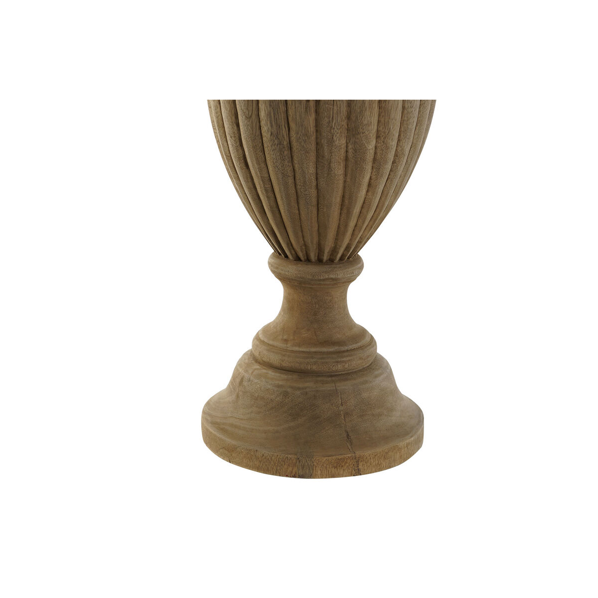 Bordslampa Home ESPRIT Naturell Jute Trä 50 W 220 V 44 X 44 X 91 cm - 3