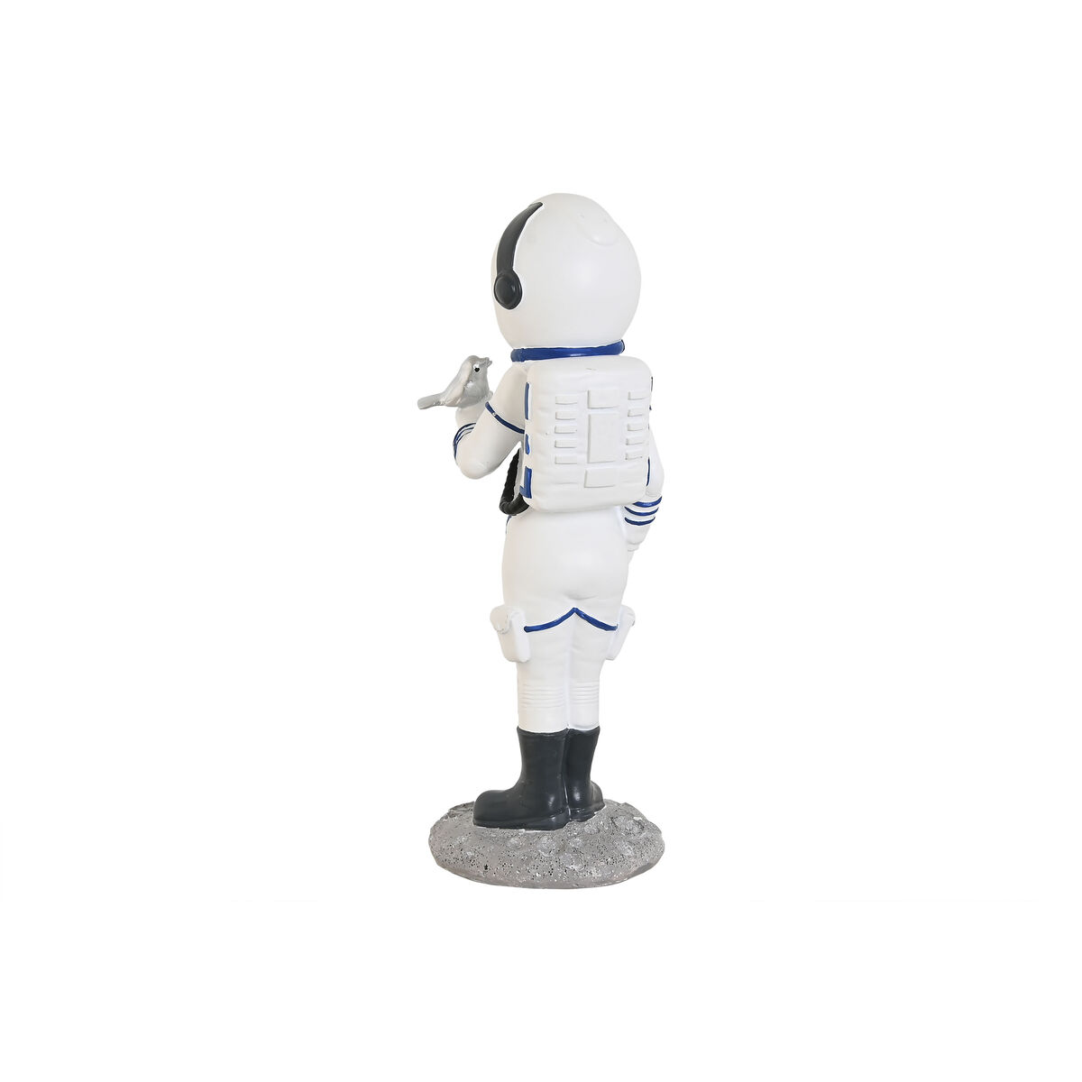 Prydnadsfigur Home ESPRIT Blå Vit Röd Silvrig Kvinna Astronaut 10 x 11 x 29 cm (2 antal) - 4