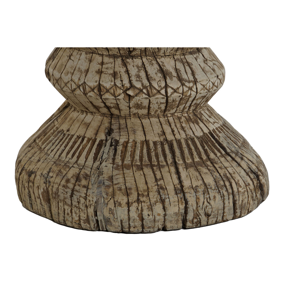 Sidobord Home ESPRIT Naturell Teak 45 x 45 x 43 cm - 3