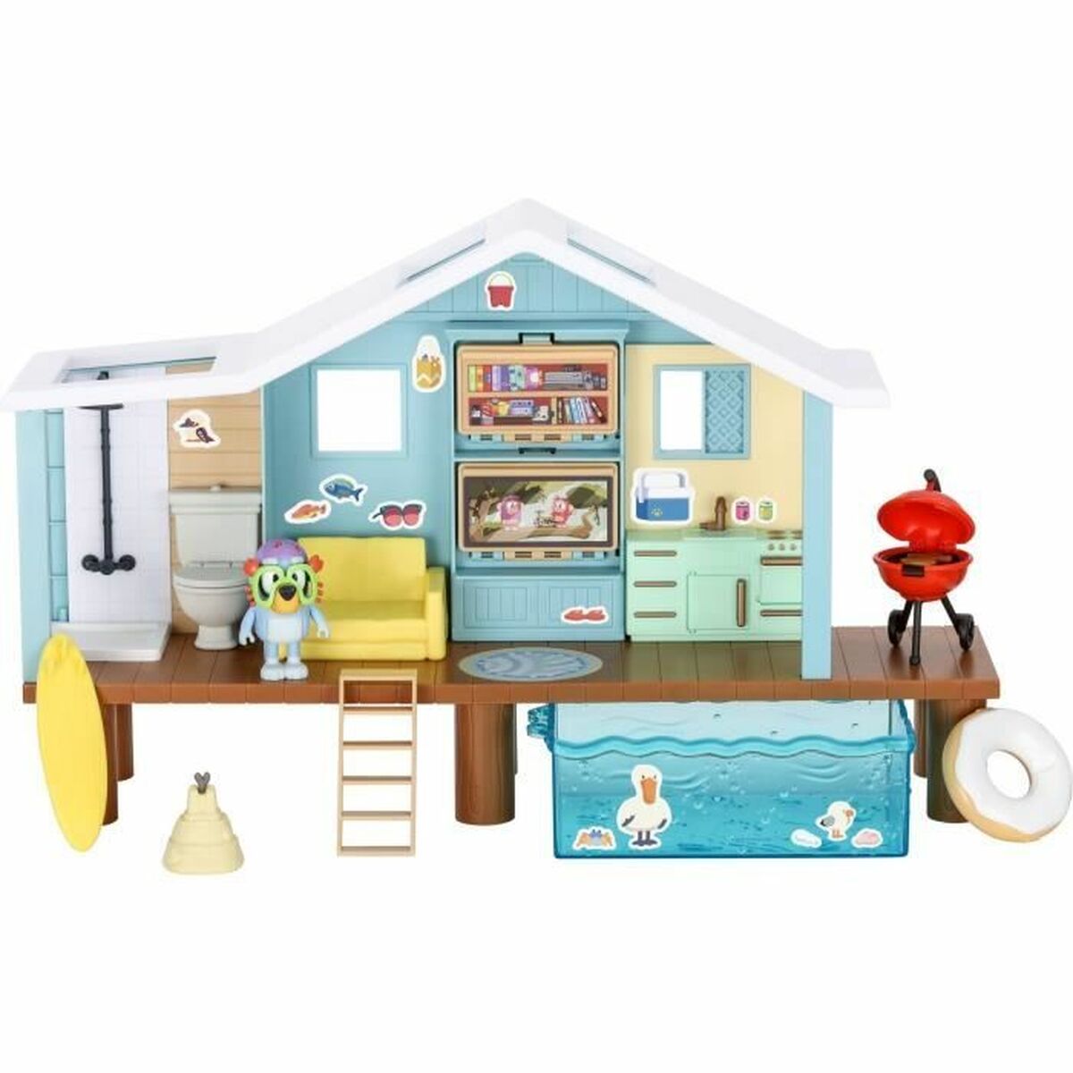 Playset Bluey Bluey's Beach Hut - 5